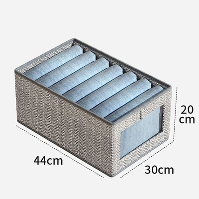 Vidljiva Kutija za pohranu odjeće Ladica za hlače Ladica za organiziranje Kutija Classified Sklopiva majica Organizator Ormar