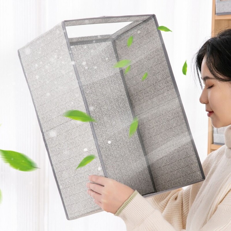 Vidljiva Kutija za pohranu odjeće Ladica za hlače Ladica za organiziranje Kutija Classified Sklopiva majica Organizator Ormar