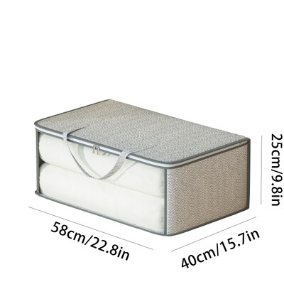 1PC multifunktsionaalne kaasaskantav riiete hoiukott Suure mahutavusega kokkupandav kaasaskantav hoiukonteiner tolmu puhastamise magamistuba