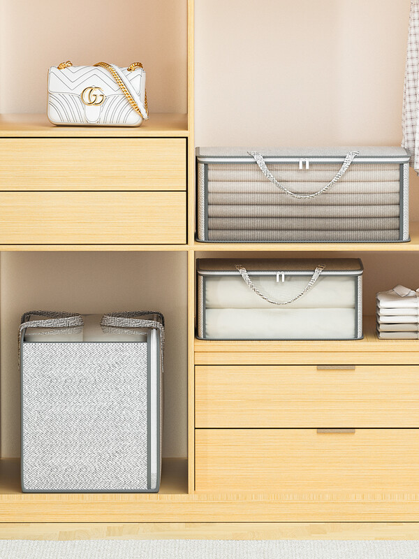 1PC multifunktsionaalne kaasaskantav riiete hoiukott Suure mahutavusega kokkupandav kaasaskantav hoiukonteiner tolmu puhastamise magamistuba