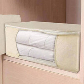 1 τσάντα αποθήκευσης παπλώματος μεγάλης χωρητικότητας, παχύ κουτί συσκευασίας ρούχων, κουτί και δοχείο αποθήκευσης ανθεκτικό στη σκόνη, οικιακά σκεύη αποθήκευσης