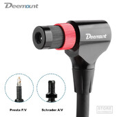 Kerékpár szivattyú ötvözet fúvóka MTB országúti kerékpár gumiabroncs légfelfújó adapter szájnyílás, 1,2 m hosszabbító/tömlőcső F/VA/V szelepekhez