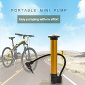Pompă mică portabilă Bicicletă Mașină electrică Mini pompă cu picior Minge Gonflabilă American Duză Accesorii pentru biciclete Pompă de aer