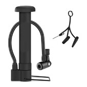 MTB kerékpár szivattyú 80 PSI kerékpár kézi légszivattyú ballon gumiabroncs felfújó Schrader szelep padlószivattyú kerékpáros tartozékok