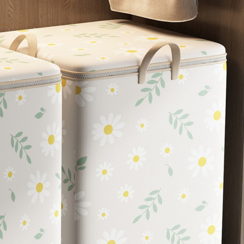 Kante za pohranu tkanina Velike košare za pohranu s patentnim zatvaračem i ručkama Organizator ormara za odjeću Pokrivači Posteljina Pokrivači