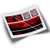 Amortizor Pegatinas ROCKSHOX MONARCH PLUS RC3 WP203 STICKERS