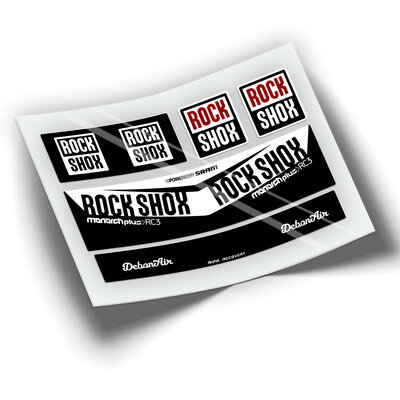 Amortizor Pegatinas ROCKSHOX MONARCH PLUS RC3 WP203 STICKERS