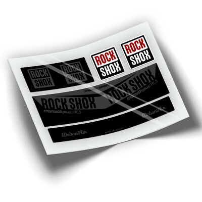 Amortizor Pegatinas ROCKSHOX MONARCH PLUS RC3 WP203 STICKERS