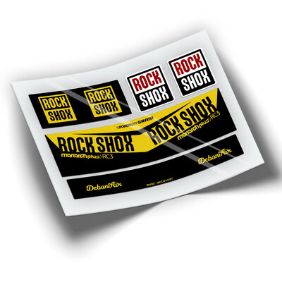 Amortizor Pegatinas ROCKSHOX MONARCH PLUS RC3 WP203 STICKERS