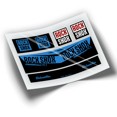 Amortizor Pegatinas ROCKSHOX MONARCH PLUS RC3 WP203 STICKERS