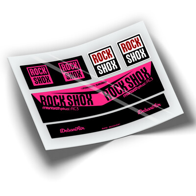 Amortizor Pegatinas ROCKSHOX MONARCH PLUS RC3 WP203 STICKERS