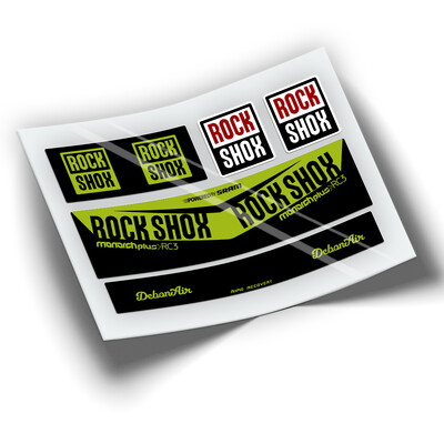 Amortizor Pegatinas ROCKSHOX MONARCH PLUS RC3 WP203 STICKERS