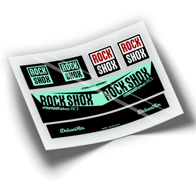 Amortizor Pegatinas ROCKSHOX MONARCH PLUS RC3 WP203 STICKERS