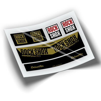 Amortizor Pegatinas ROCKSHOX MONARCH PLUS RC3 WP203 STICKERS