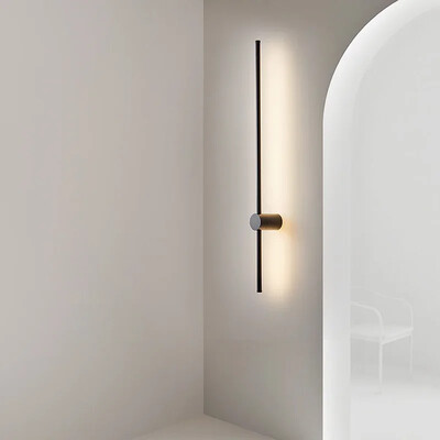 Lampă de perete modernă cu LED mai lungă Camera de zi Dormitor Noptiera Decor pentru casă Lampă pentru baie Scară Design minimalist Corp de iluminat Luminaria