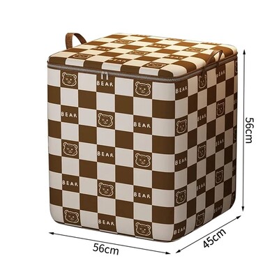 Torba za pohranu u kućanstvu Netkani ormar Poplun Vreća za pohranu odjeće Ormarska kutija Torba za organizatore garderobe Otporan na prašinu Skladište velikog kapaciteta