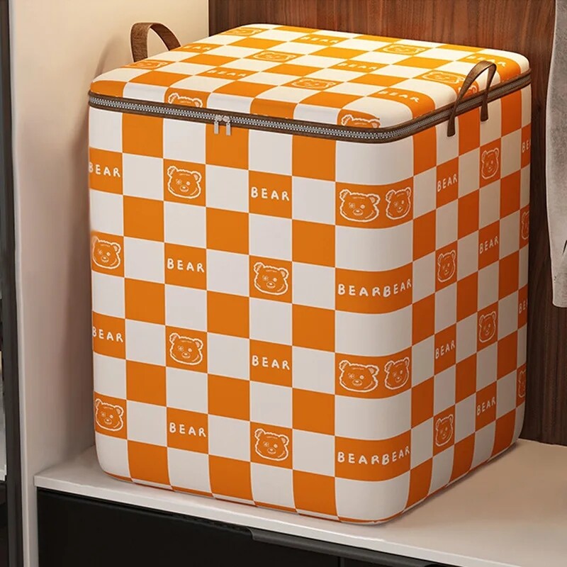 Torba za pohranu u kućanstvu Netkani ormar Poplun Vreća za pohranu odjeće Ormarska kutija Torba za organizatore garderobe Otporan na prašinu Skladište velikog kapaciteta