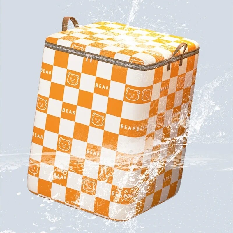 Torba za pohranu u kućanstvu Netkani ormar Poplun Vreća za pohranu odjeće Ormarska kutija Torba za organizatore garderobe Otporan na prašinu Skladište velikog kapaciteta