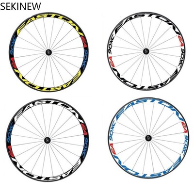 1 sānu daudzkrāsaini velosipēda riteņu diski atstarojošas uzlīmes Uzlīmes, drošais riteņbraukšanas aizsargs 26/27,5 collu riteņu MTB velosipēdu piederumi