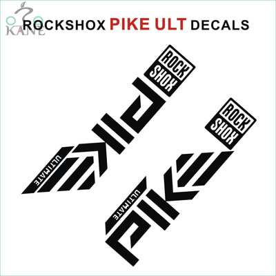 2024 ROCKSHOX PIKE ULTIMATE Autocolante pentru furcă față pentru bicicletă de munte Autocolante pentru furcă față pentru bicicletă Accesorii pentru biciclete Autocolante pentru furcă MTB