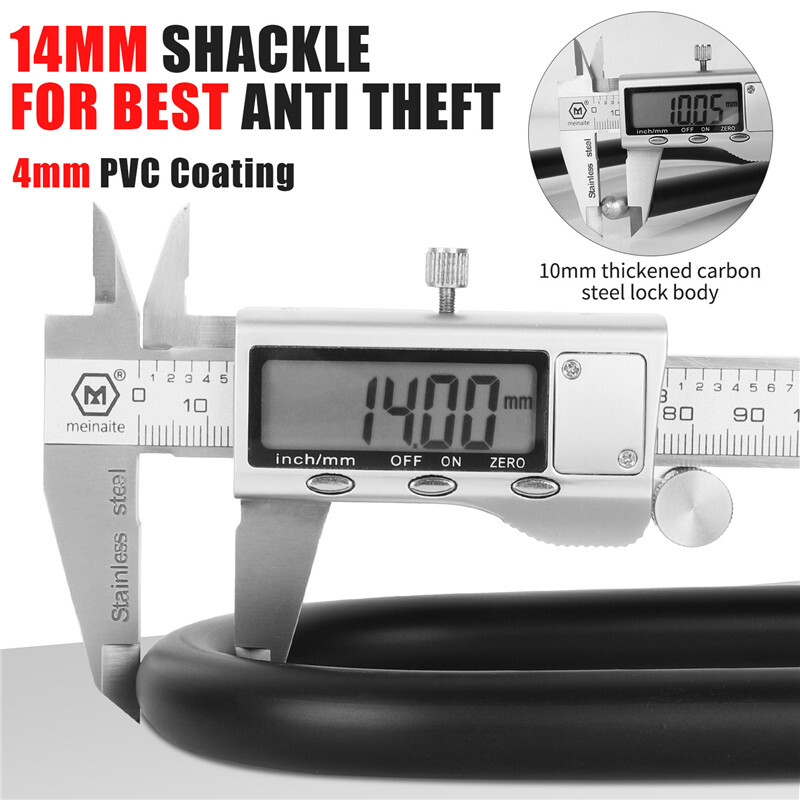 WEST BIKING Velosipēdu U slēdzene Pretzagļu MTB Ceļu kalnu velosipēdu slēdzene Velosipēdu piederumi U-Locks Velosipēdu Tērauda Drošības Velosipēdu slēdzenes