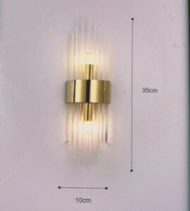 Svjetlo Luksuzna zidna svjetiljka Luksuzna dekoracija zidne svjetiljke od kristala za dnevni boravak Spavaća soba Noćni ormarići TV pozadinske zidne svjetiljke