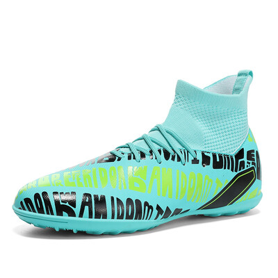 Νεανικά μποτάκια ποδοσφαίρου, αντιολισθητική σόλα TF/FG για ενήλικες φοιτητές, παπούτσια ποδοσφαίρου unisex, αθλητικά παπούτσια εξωτερικού χώρου που αναπνέουν