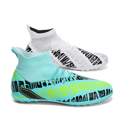 Νεανικά μποτάκια ποδοσφαίρου, αντιολισθητική σόλα TF/FG για ενήλικες φοιτητές, παπούτσια ποδοσφαίρου unisex, αθλητικά παπούτσια εξωτερικού χώρου που αναπνέουν