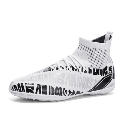 Νεανικά μποτάκια ποδοσφαίρου, αντιολισθητική σόλα TF/FG για ενήλικες φοιτητές, παπούτσια ποδοσφαίρου unisex, αθλητικά παπούτσια εξωτερικού χώρου που αναπνέουν