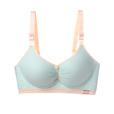 Grudnjak za dojilje od čistog pamuka Žensko donje rublje za trudnice Žensko donje rublje za trudnice Plus size Bralette Gather Crop Top Žensko