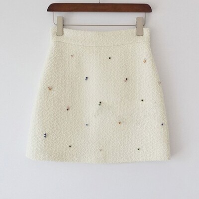 Mini suknje Ženske proljetne A-kroja Jednostavne Vintage Chic Sveobuhvatne Ležerne Basic Visokog struka Faldas Mujer Temperament Studentska moda