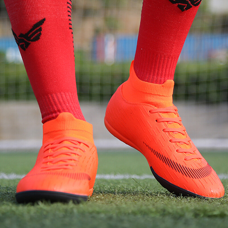 Pantofi de fotbal de calitate Comerț cu ridicata Cizme de fotbal antiderapante Cizme de fotbal de modă Pantofi de antrenament de futsal Chuteira Campo Society