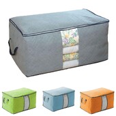 Kućna odjeća koja se može složiti Popluni Jastuci Organizator za posteljinu Sklopiva torba za pohranu Kutija Ormar Organizator za deku