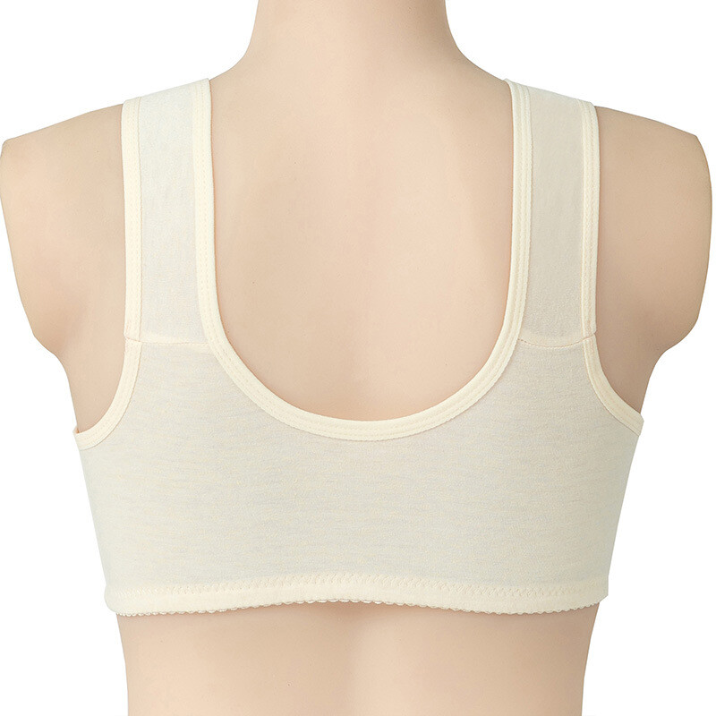 Grudnjak za dojilje, trudnički, udoban, mekani pamuk, grudnjak s prednjim gumbima bez čeličnog prstena, prsluk s prednjim gumbima bez čelika, donje rublje