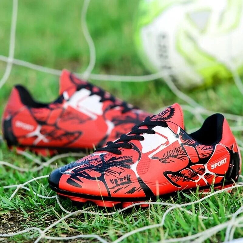 Ghete de fotbal pentru copii AF/FG Crampă de fotbal de înaltă calitate, respirabil, pentru antrenament