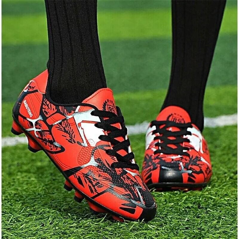 Ghete de fotbal pentru copii AF/FG Crampă de fotbal de înaltă calitate, respirabil, pentru antrenament