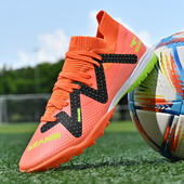 Cizme de fotbal pentru societate profesională pentru bărbați Sporturi în aer liber, iarbă artificială, pantofi de fotbal pentru antrenament, pantofi de fotbal pentru copii pentru băieți