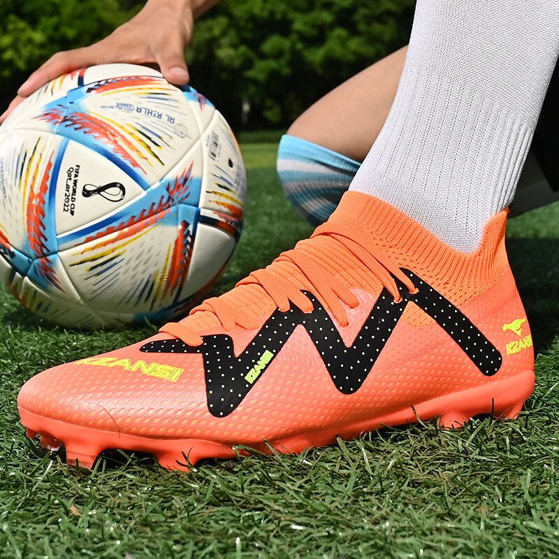 Cizme de fotbal pentru societate profesională pentru bărbați Sporturi în aer liber, iarbă artificială, pantofi de fotbal pentru antrenament, pantofi de fotbal pentru copii pentru băieți