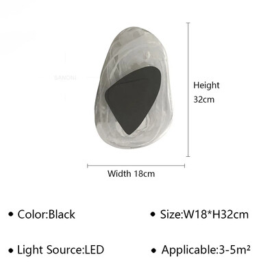 Modern LED-es fali lámpa éjjeli lámpa a nappaliba Hálószoba Háttér Folyosó Bejárat Lépcső Terasz Lakberendezési Világítótest