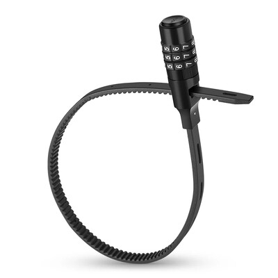 ROCKBROS 3 ciparu paroles ķiveres slēdzene Daudzfunkcionāla velosipēda elektriskā skrejriteņa motocikla pārnēsājamie pretaizdzīšanas bloķēšanas velosipēda piederumi
