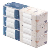 4/2/1 DB paplan tárolótáska nagy kapacitású válogatótáskák ruhák paplantakaró porálló szekrény ágy alatti nedvességálló rendszerező