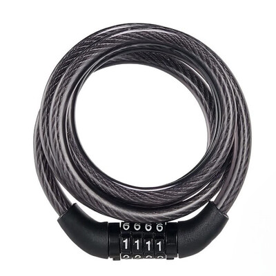 1100*7MM kabel za zaključavanje bicikla, kombinirani kabel za zaključavanje bicikla, kabelska brava s četveroznamenkastim kombiniranim bravom za biciklističku opremu na otvorenom