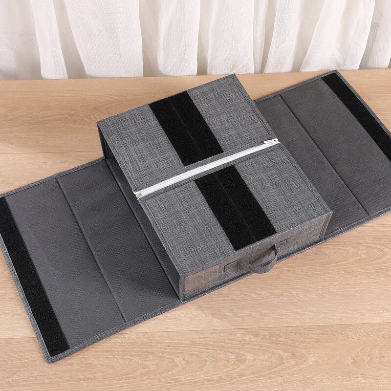 Sklopiva posteljina Kutija za pohranjivanje posteljine Posteljine za odlaganje odjeće ispod kreveta Navlake za poplune Ormar Torba za organizatore Periva kutija za pamučno rublje