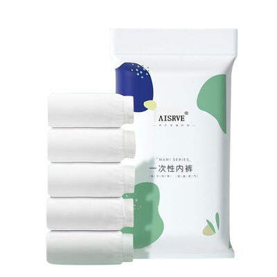 Potrepštine za putovanja Porodiljke Intimne stvari za trudnice Postporođajne gaćice Ženske jednokratne gaćice 5kom Donje rublje za trudnice