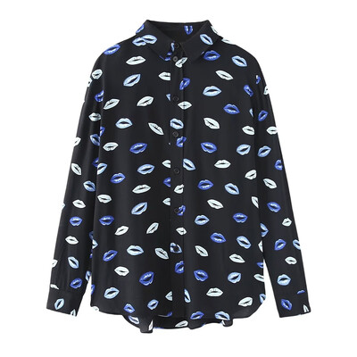 2024ZAR * Tavaszi/nyári új női divat alkalmi laza ing, magas derekú, rövid szoknya szett