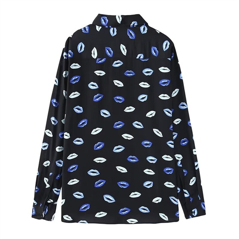 2024ZAR * Tavaszi/nyári új női divat alkalmi laza ing, magas derekú, rövid szoknya szett