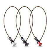 Velosipēda slēdzene Kalnu velosipēda šosejas velosipēda slēptā tērauda kabeļa slēdzene Pārnēsājama ķiveres slēdzene Atslēgas slēdzene Pretaizdzīšanas slēdzene Velosipēdu braukšanas piederumi