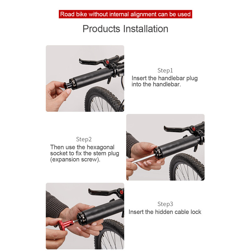 Velosipēda slēdzene Kalnu velosipēda šosejas velosipēda slēptā tērauda kabeļa slēdzene Pārnēsājama ķiveres slēdzene Atslēgas slēdzene Pretaizdzīšanas slēdzene Velosipēdu braukšanas piederumi