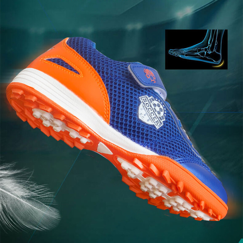 Παιδικά παπούτσια ποδοσφαίρου Μπότες ποδοσφαίρου Παιδικά αγόρια αθλητικά παπούτσια για κορίτσια Νέα δερμάτινα ψηλά παπούτσια ποδοσφαίρου ποδοσφαίρου Προπόνηση Υπαίθριο πλέγμα με γάντζο και βρόχο