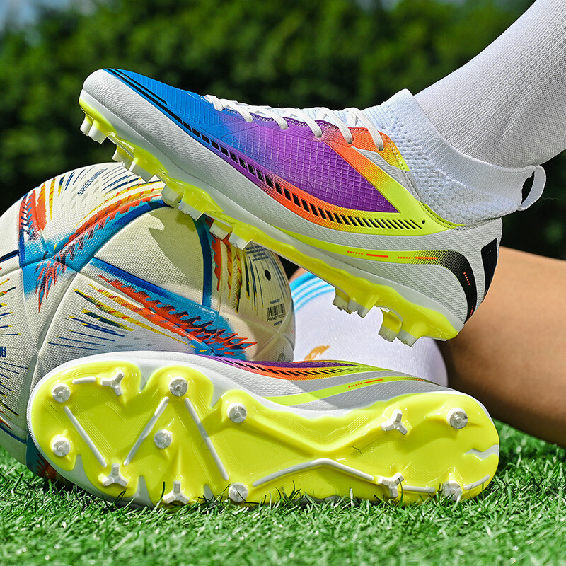 Νέα ανδρικά παπούτσια ποδοσφαίρου ελαφριά παιδικά παπούτσια ποδοσφαίρου που αναπνέουν εξωτερικού χώρου Drop Shipping FG Cleats Professional Grass Παιδικά